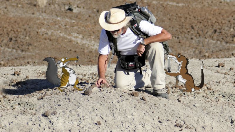 Descubren una especie idéntica a la “ardilla” de la Era de Hielo