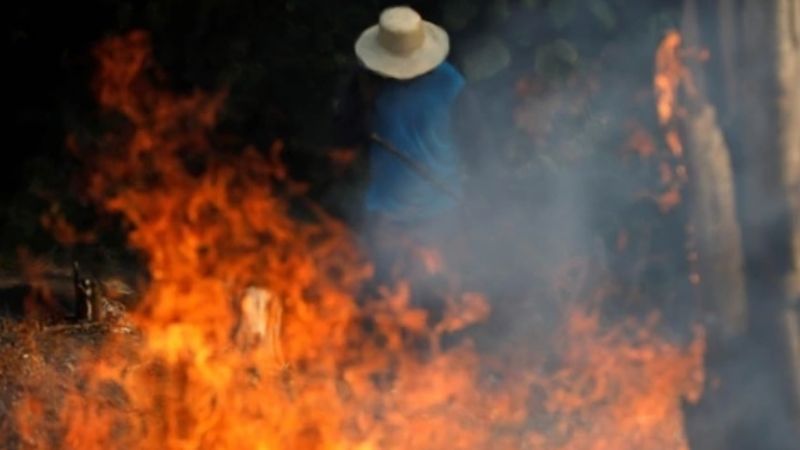 El fuego en el Amazonas podría afectar el abastecimiento del agua en Argentina