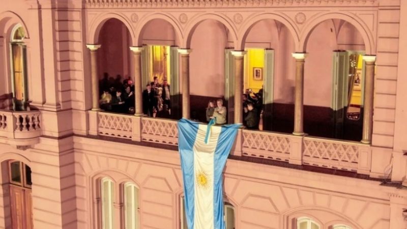 Macri agradeció la masiva movilización en apoyo al Gobierno
