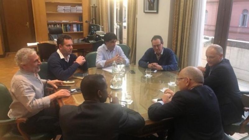 Lacunza analizó con el FMI el "Plan Estabilización"