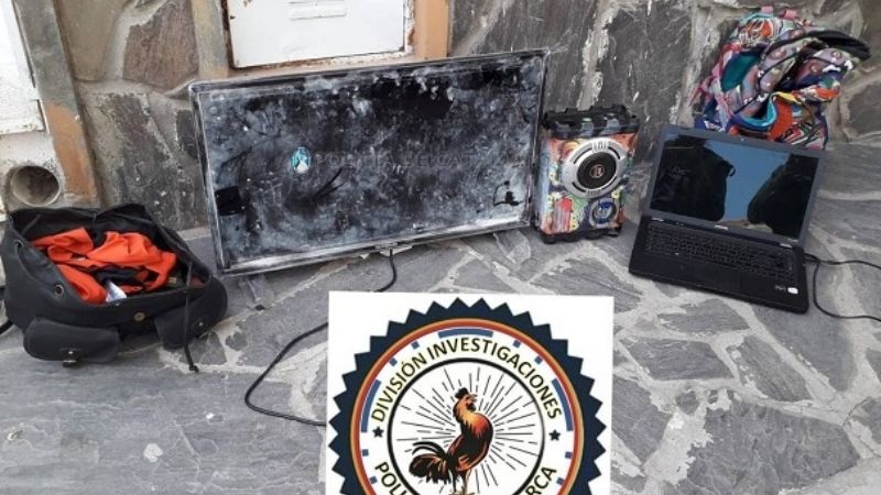 Recuperan elementos sustraídos