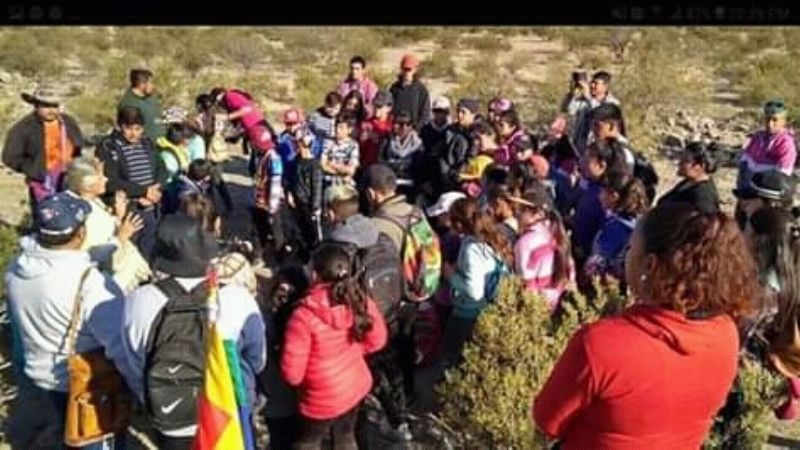 Agradecieron a la Madre Tierra en Mutquín