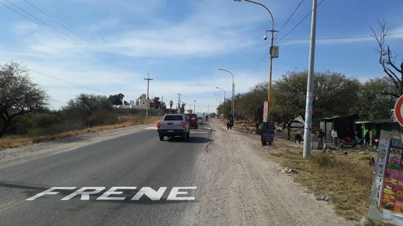 Continúa la pavimentación del nuevo tramo de avenida Eva Duarte de Perón