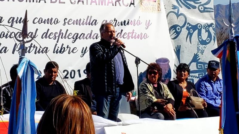 Celebraciones por la Autonomía de Catamarca en Asampay