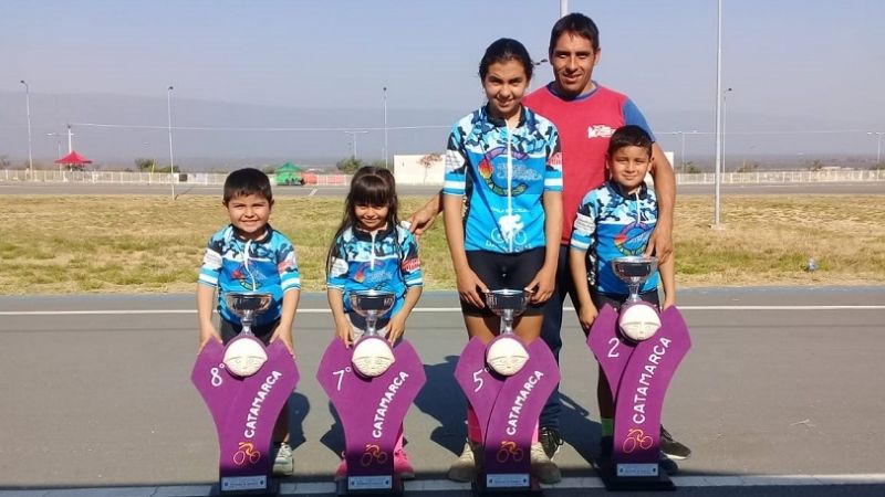 Exitoso paso por Catamarca del Nacional Infanto Juvenil de ciclismo