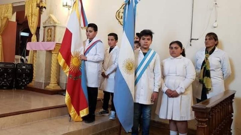 Festejos y homenajes en Las Cañas a la Patrona Santa Rosa de Lima
