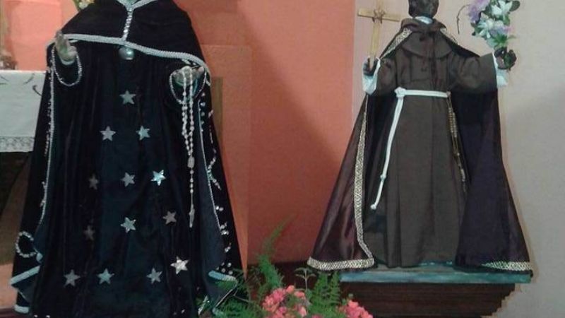 Celebraciones a San Nicolás de Tolentino y San Benito de Palermo en El Alto