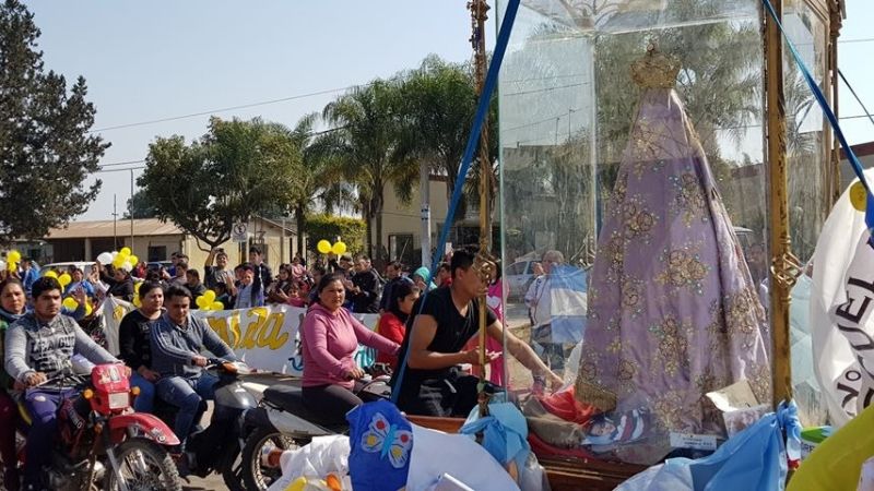 La Virgen Morena sigue llevando su bendición a los hermanos del NOA