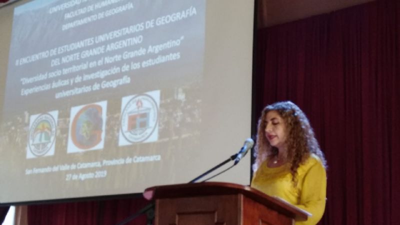 Comenzó el II Encuentro de Estudiantes de Geografía del Norte Grande