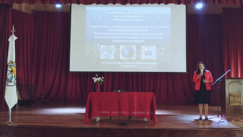 Comenzó el II Encuentro de Estudiantes de Geografía del Norte Grande