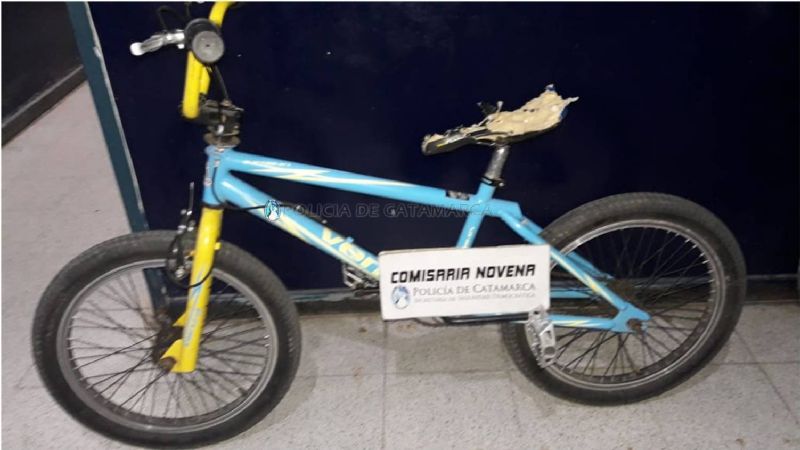 Intentó vender una bicicleta robada