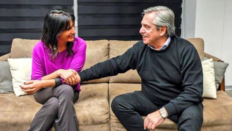 Hija de De la Sota se reunió con Alberto Fernández