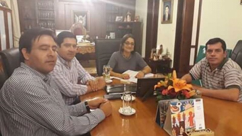 Ojeda se reunió con la gobernadora