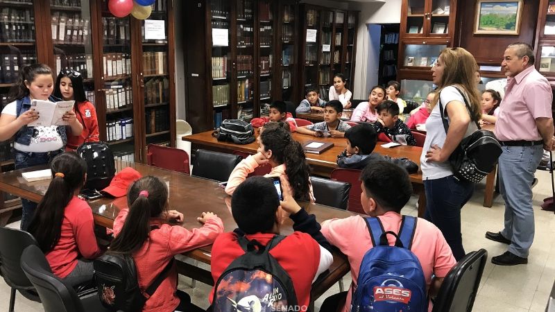 Alumnos santarroseños visitaron el Senado