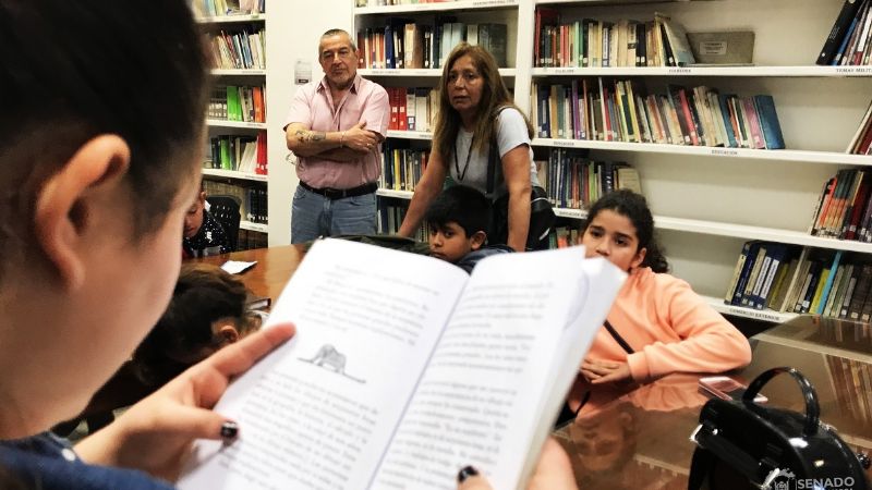 Alumnos santarroseños visitaron el Senado