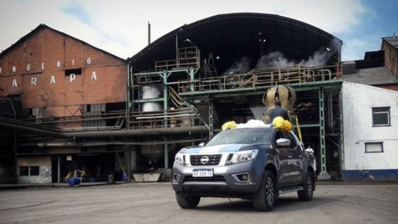 La Virgen del Valle visitó la ciudad de Alberdi
