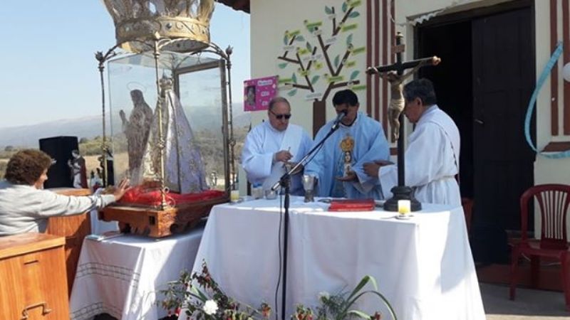 La Virgen del Valle visitó la ciudad de Alberdi