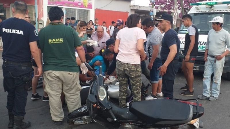 Grave accidente frente al Corralón Municipal
