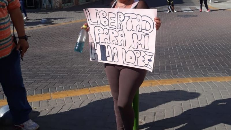 Mujer se prendió fuego frente al Juzgado