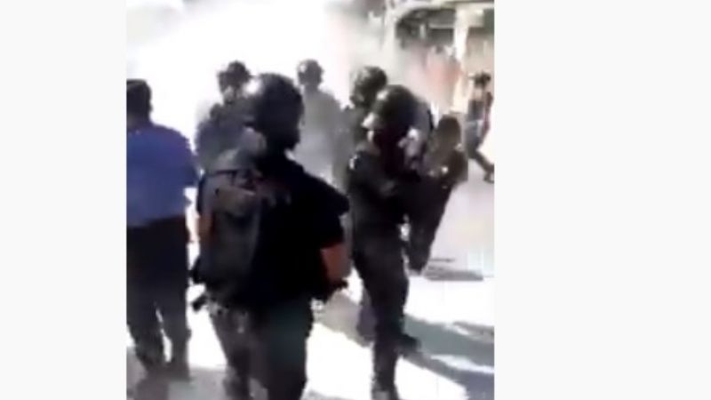 Dos detenidos en la protesta de hoy frente a los Tribunales Federales