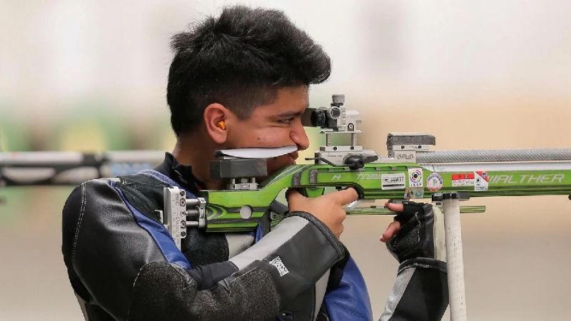 Histórico: el “cata” Gutiérrez logró el oro con el equipo de tiro