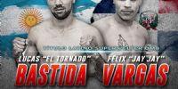 LUCAS BASTIDA y Félix Vargas protagonizrán la pelea de fondo. 