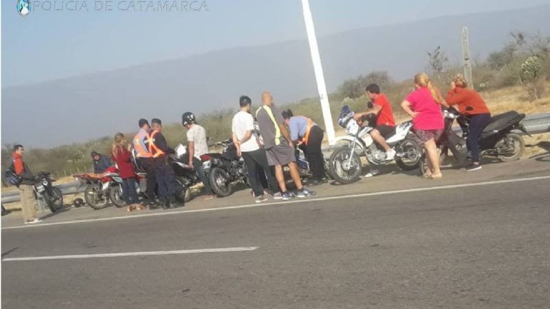 Secuestran 68 vehículos y arrestaron a un joven con droga en operativos