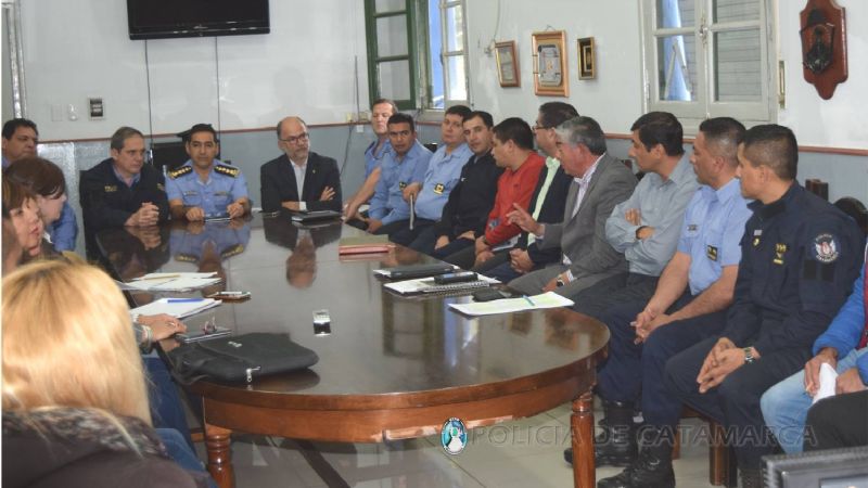 Diagraman dispositivo de seguridad por los festejos del estudiante