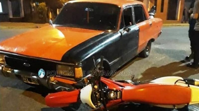 Choque en Avenida Alem