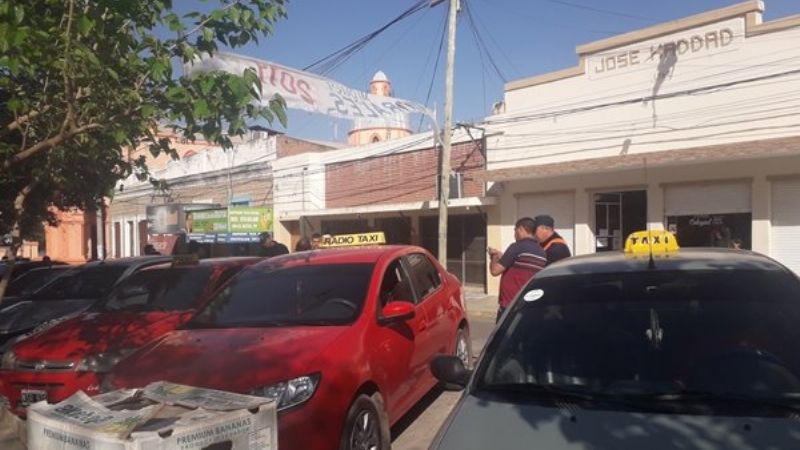 Controles a taxis en Andalgalá