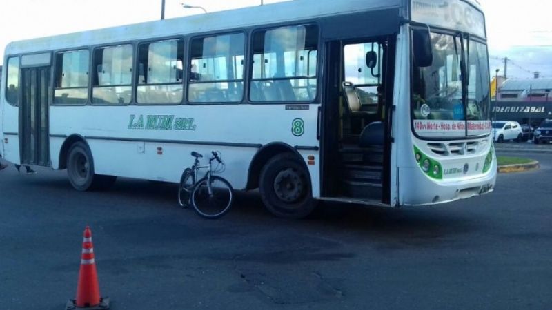 Colectivero persiguió a un joven que le robó la cartera a una mujer