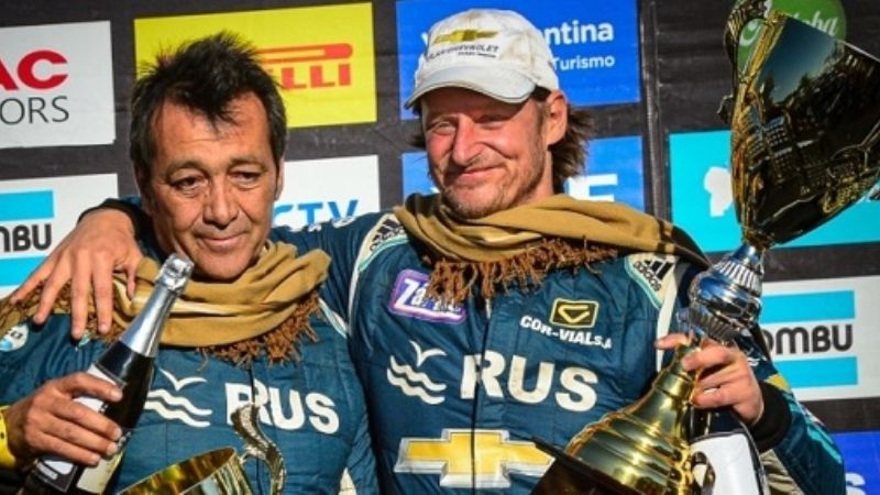 El “Poncho” le dio el primer triunfo en el rally a Nalbandian
