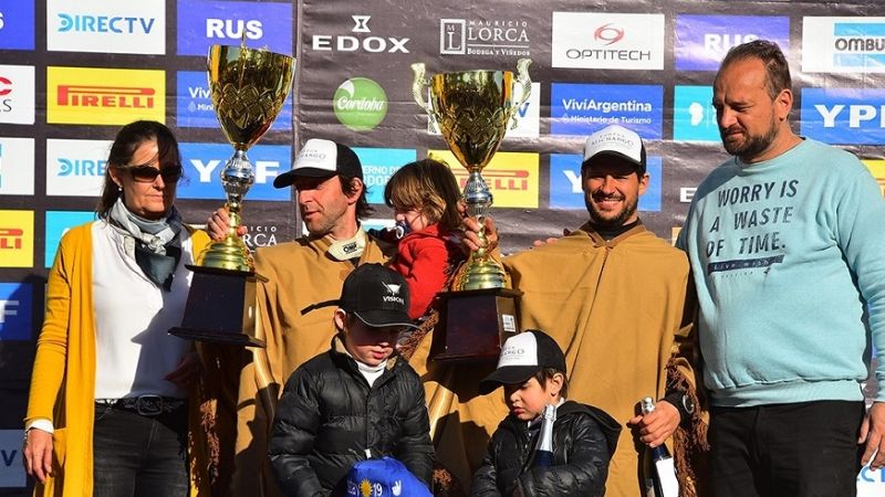 El “Poncho” le dio el primer triunfo en el rally a Nalbandian