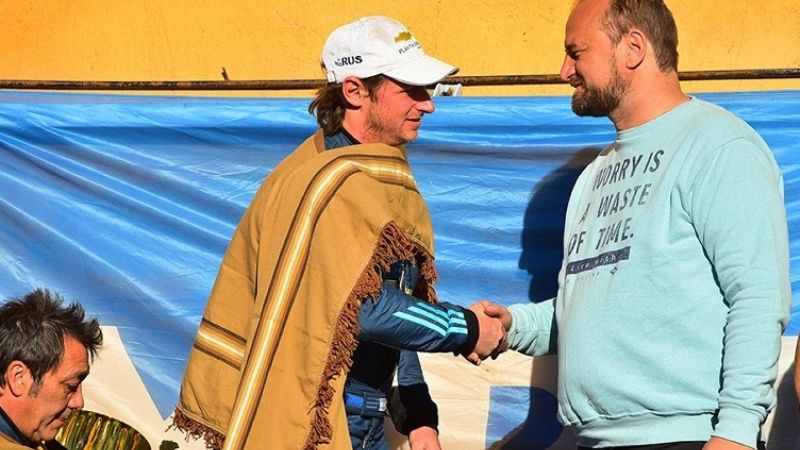 El “Poncho” le dio el primer triunfo en el rally a Nalbandian
