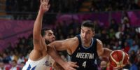 Scola fue el goleador de Argentina con 28 puntos, más 9 rebotes. 