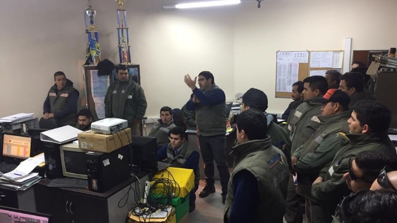 Capacitan a trabajadores de la EC SAPEM