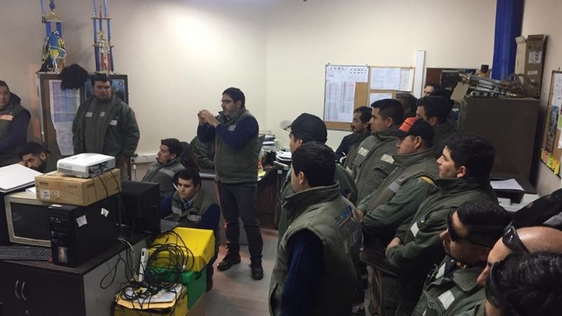 Capacitan a trabajadores de la EC SAPEM