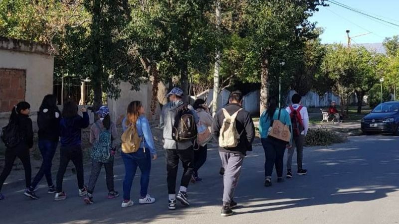 Misión Urbana para informar sobre el Espacio Joven en Valle Viejo