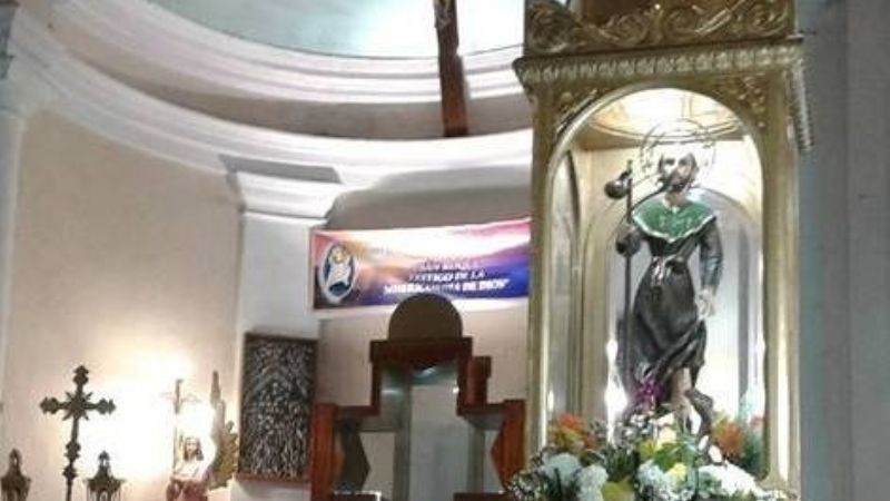 Fiestas en honor a San Roque en el Santuario de La Chacarita