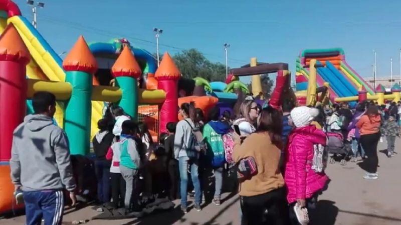 Festejos por el Mes del Niño en Recreo