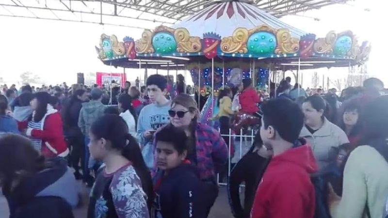 Festejos por el Mes del Niño en Recreo