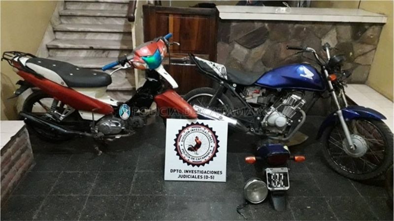 Recuperaron dos motos robadas del Corralón Municipal