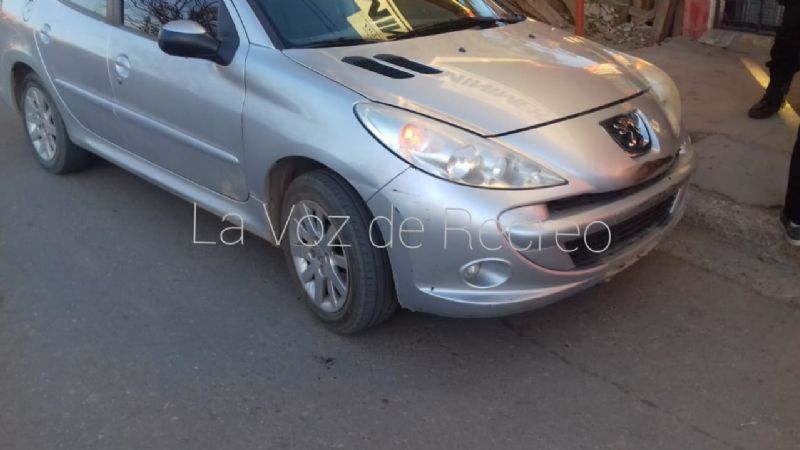 Un hombre hospitalizado tras un choque en Recreo