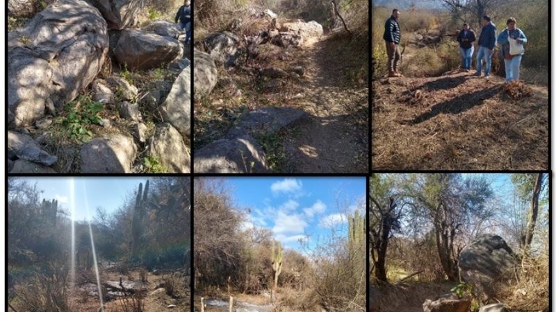 Candidato abrió un camino para una población que vivía aislada