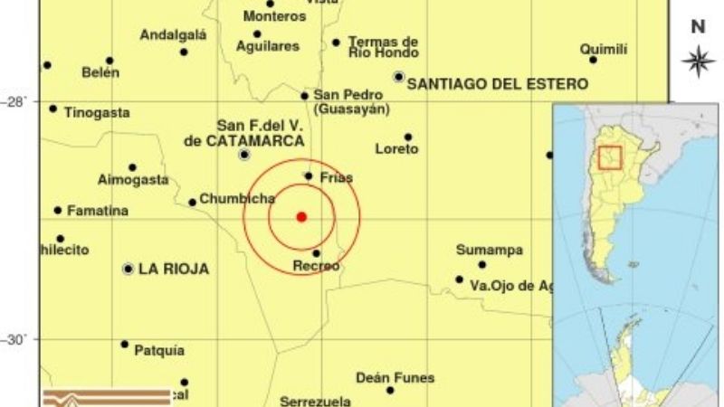 Dos temblores en las últimas horas