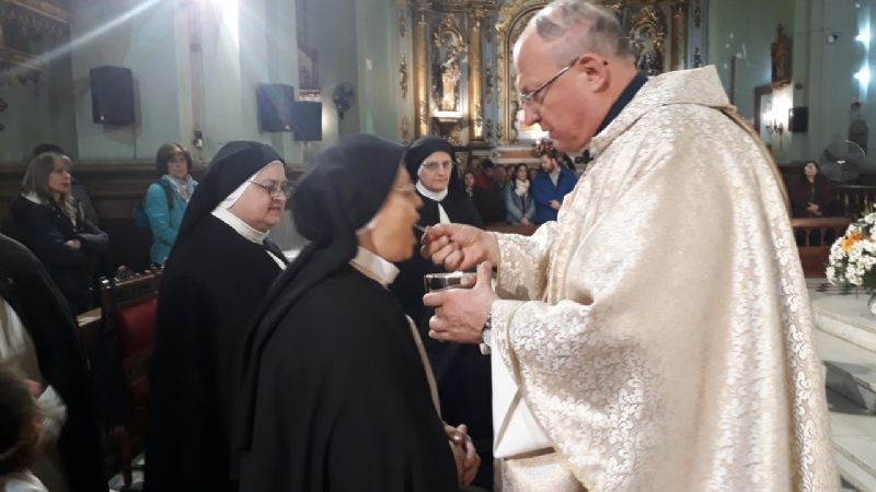 Emotiva acción de gracias por los 40 años del Monasterio de las Dominicas