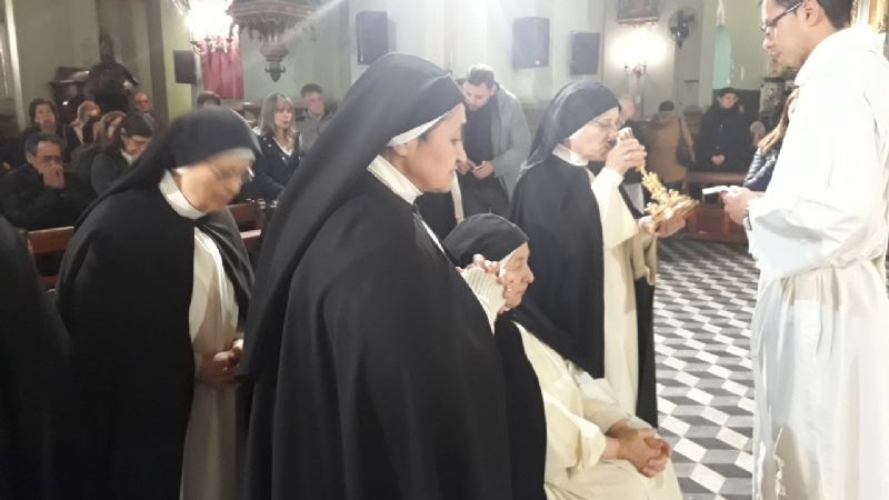 Emotiva acción de gracias por los 40 años del Monasterio de las Dominicas