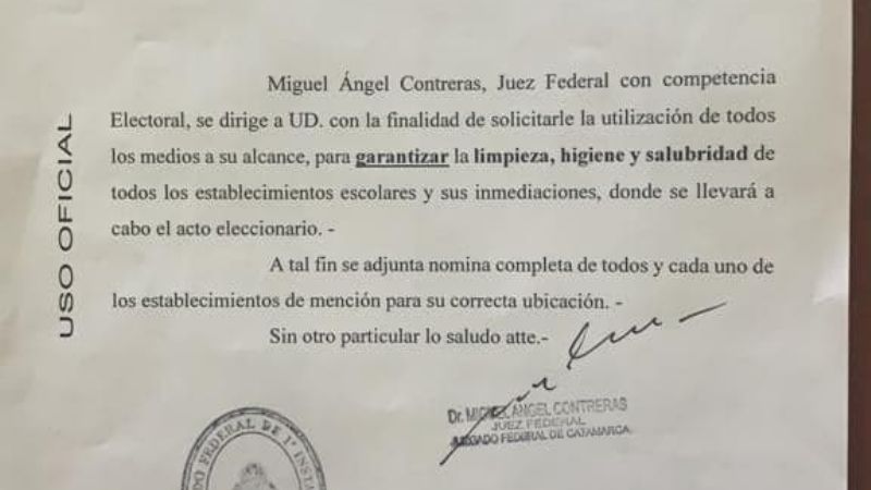 Tras una orden federal, Jalil sale a limpiar la ciudad
