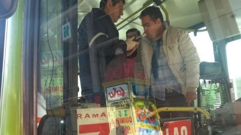 Continúan los controles de Seguridad Vial en la Terminal de Ómnibus