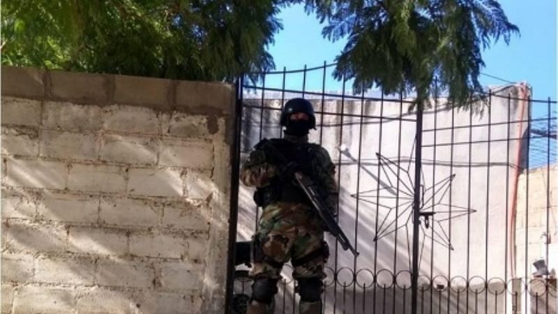 Tras el secuestro de droga, allanan una vivienda en La Paz